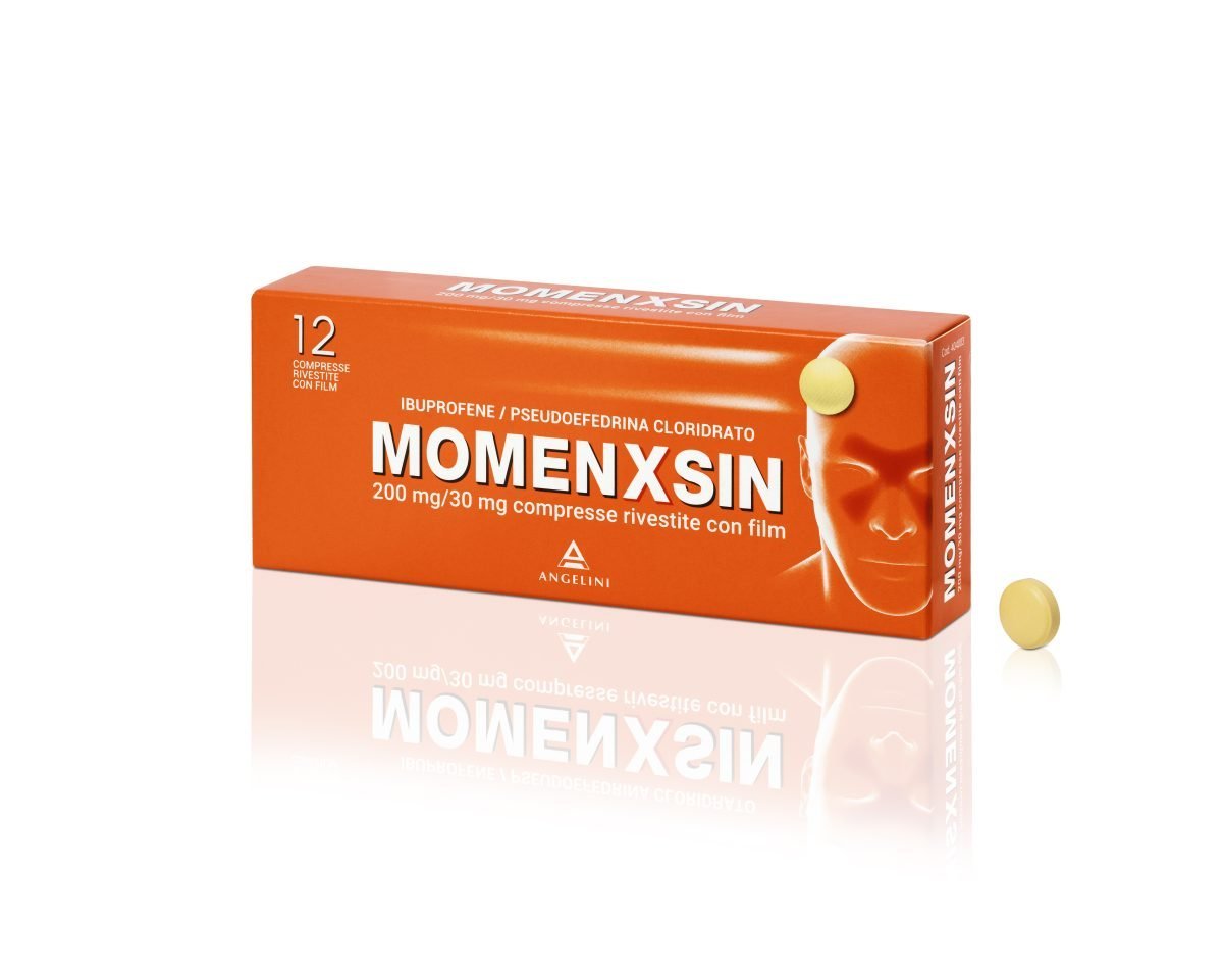 Momenxsin*12cpr 200mg+30mg - Pharmalite