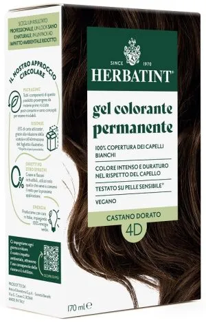 4D HERBATINT 170ML CASTANO DOR