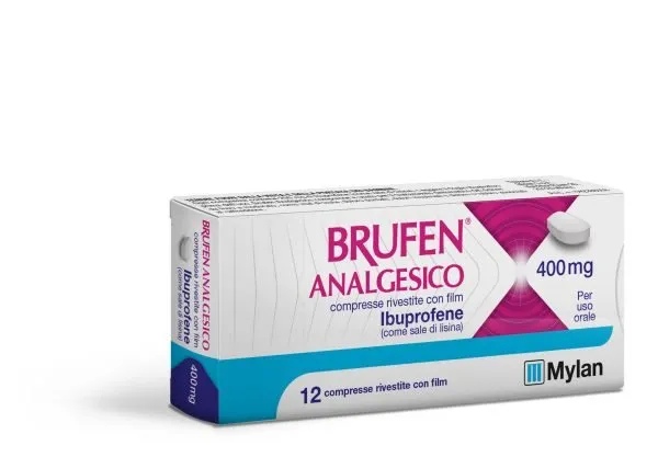 BRUFEN ANALGESICO*12CPR 400MG