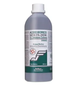 031041015-ACQUA BORICA 3% 500ML FADEM