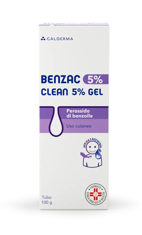 032143036-BENZAC AC CLEAN 5*GEL 100G 5%