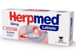 041535016-HERPMED LABIALE*2CPR BUCC 50MG