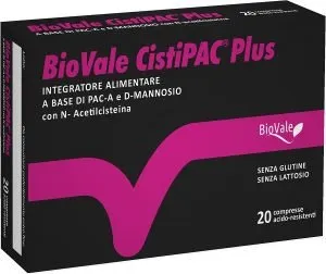 950497762-BIOVALE CISTIPAC PLUS 20CPR