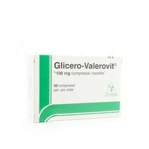 003803107-GLICEROVALEROVIT*50CPR RIV 100MG