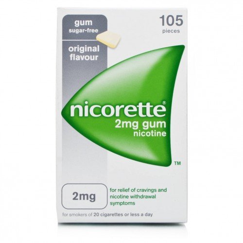 025747015-NICORETTE*GOMME 105MAST 2MG
