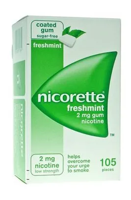 025747748-NICORETTE*105GOMME MAST 2MG MENT