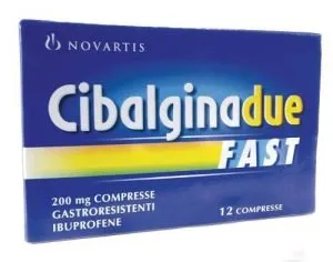 029500030-CIBALGINA DUE FAST*12CPR 200MG
