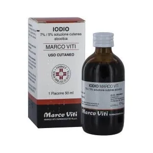 030336034-TINTURA IODIO 50ML VITI