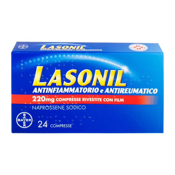 032790040-LASONIL ANTINF*24CPR 220MG