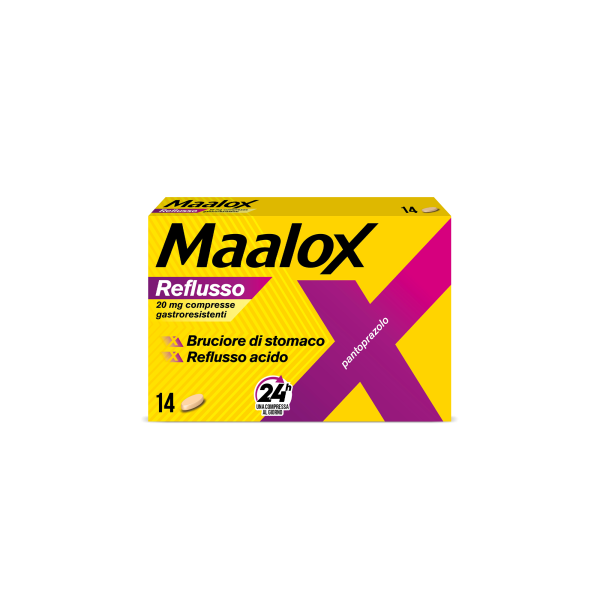 041056021-MAALOX REFLUSSO*14CPR 20MG