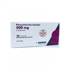 042360040-PARACETAMOLO SAND*20CPR 500MG