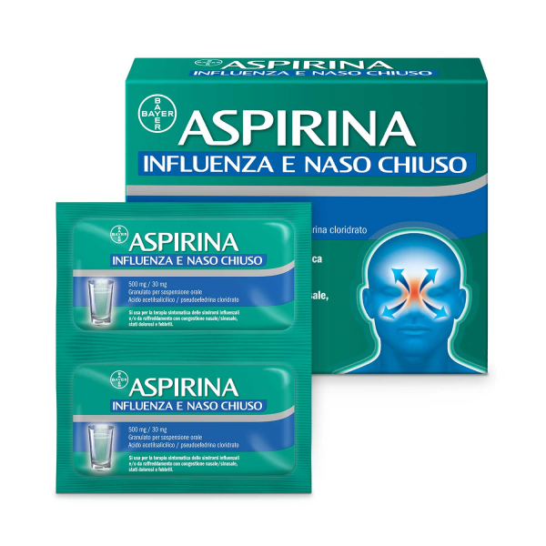 046967016-ASPIRINA INFLUENZA NASO CH*10BST