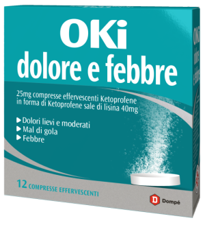 048414104-OKI DOLORE E FEBBRE*12CPR EFF