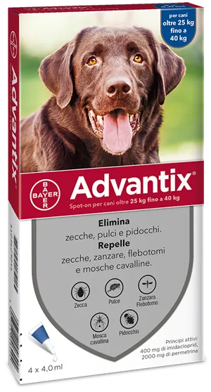 ADVANTIX SPOT ON*4PIP 25-40KG