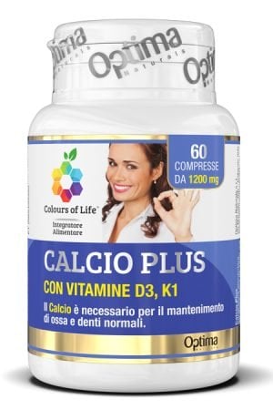 925386486-CALCIO PLUS VIT E/K 60CPR OPTIMA