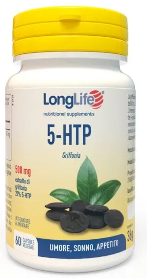935634028-LONGLIFE 5-HTP 60CPS VEG