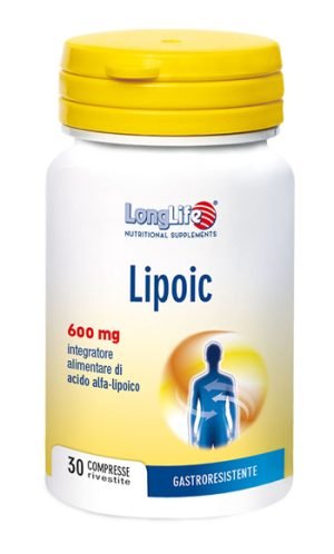 938815471-LONGLIFE LIPOIC 30CPS 600MG