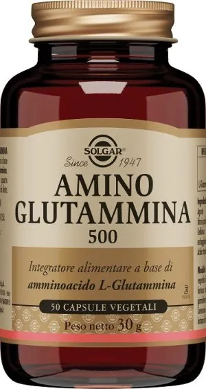 945150670-AMINO GLUTAMMINA 500 50CPS VEG