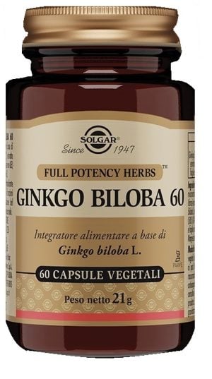 947125124-GINKGO BILOBA 60 60VEGICPS SOLG
