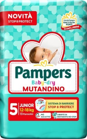 950131716-PAMPERS BD MUT JUNIOR SP 13PZ