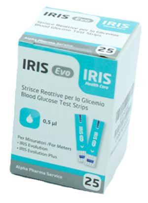 973149990-IRIS EVO STRISCE GLICEMIA 25PZ