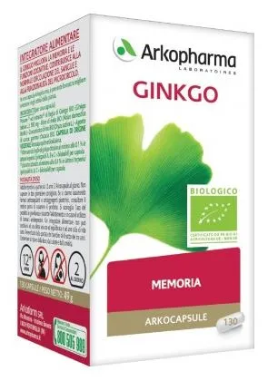 976013882-ARKOCAPSULE GINKGO BIO 130CPS