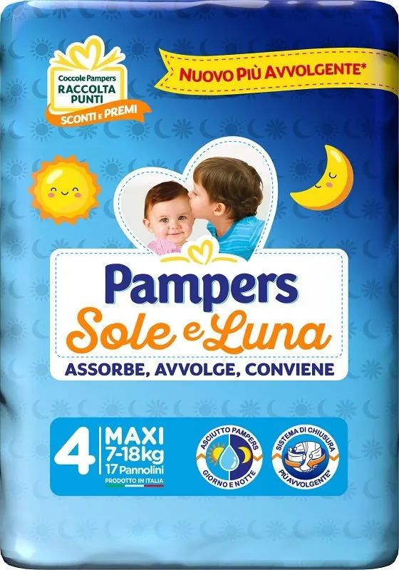 985034988-PAMPERS SOLEELUNA MAXI 17PZ