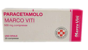 039895014-PARACETAMOLO M.VITI*20CPR500MG