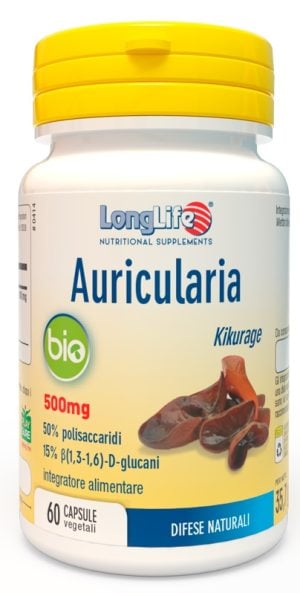 935236745-LONGLIFE AURICULARIA BIO 60CPS