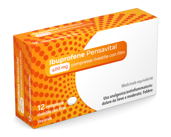 049714013-IBUPROFENE PENSA*12CPR 400MG