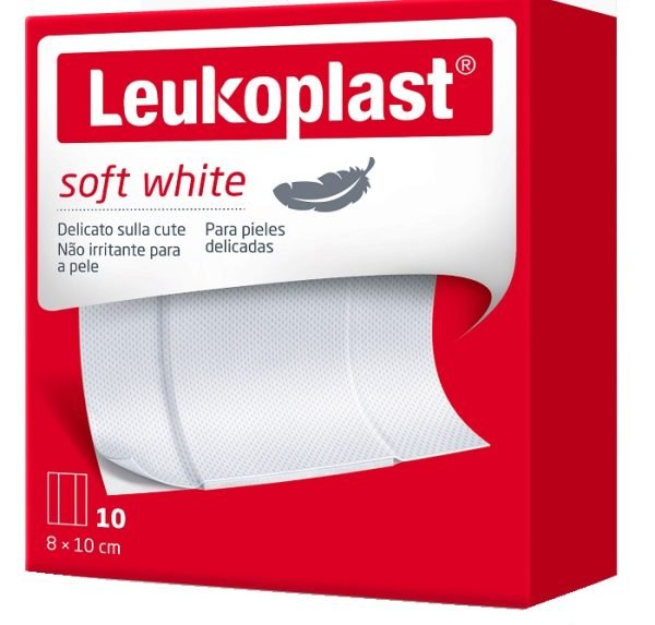 978502882-LEUKOPLAST SOFT WHITE 100X8CM