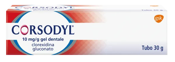 CORSODYL*GEL DENT 30G 1G/100G