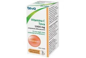 034627012-VITAMINA C TEVA*10CPR EFF 1G