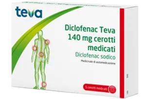 038721015-DICLOFENAC TEV*5CER MED 140MG