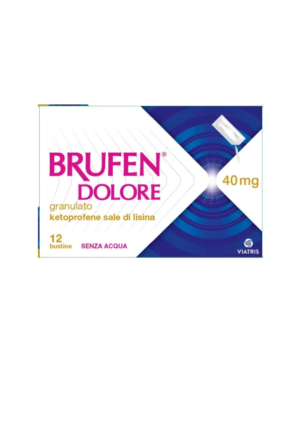 BRUFEN DOLORE*OS 12BUST 40MG