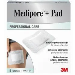 930133804-MEDIPORE+PAD MED 5X7