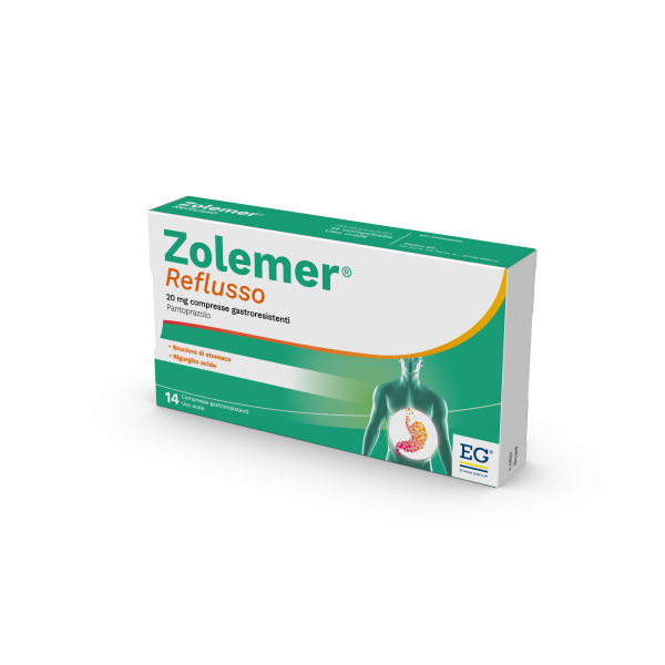 040600025-ZOLEMER REFLUSSO*14CPR GASTR20