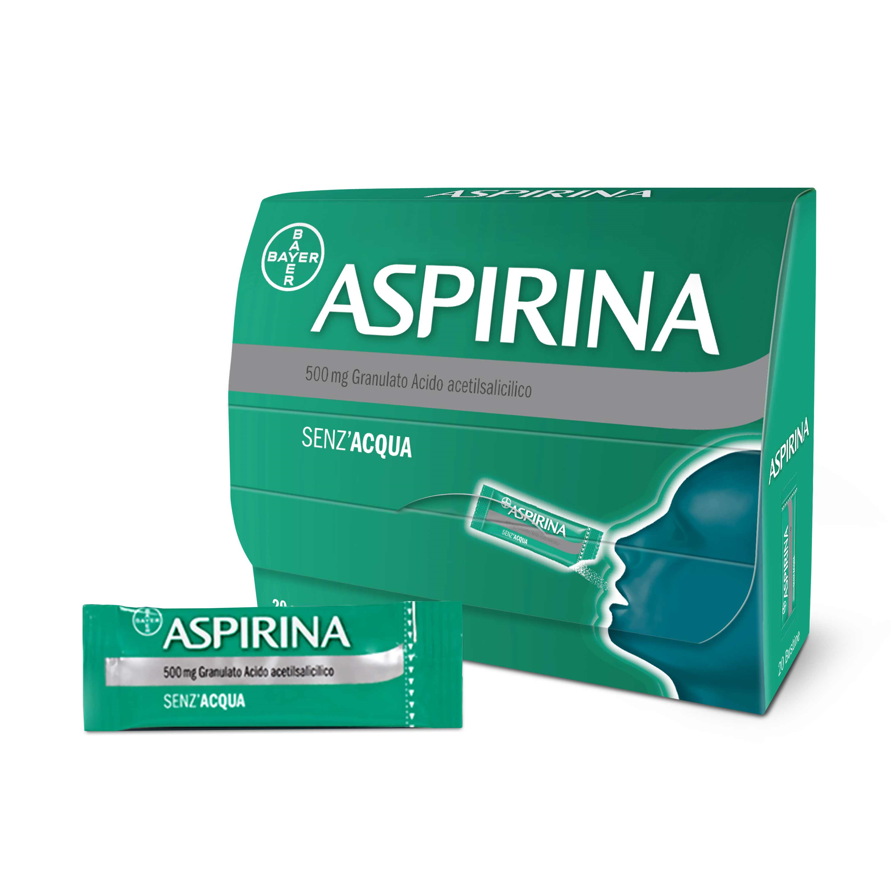 004763544-ASPIRINA*OS GRAT 20BUST 500MG