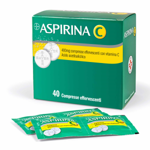 004763619-ASPIRINA C EFFERV.*40CPR 400MG