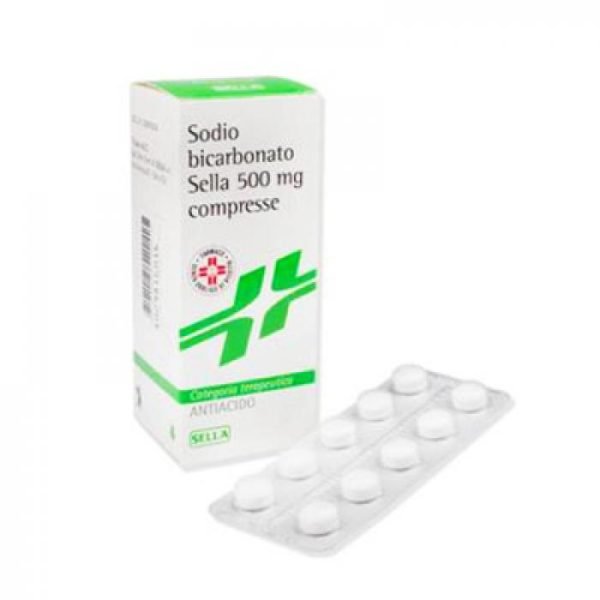 029816016-SODIO BICARB SELLA*50CPR 500MG