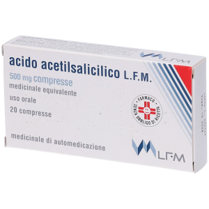030175020-Acido Acetilsalic LFM*20 compresse 500}
