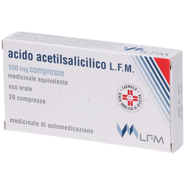 030175020-Acido Acetilsalic LFM*20 compresse 500}