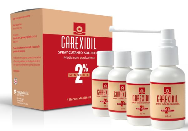 037291109-CAREXIDIL*4FL SOLUZ CUT 60ML2%