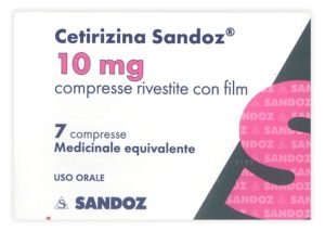 037629019-CETIRIZINA SAND*7CPR RIV 10MG