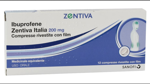 042324020-IBUPROFENE ZENT*12CPR 200MG