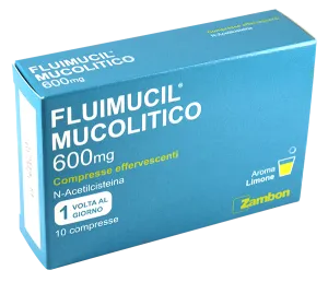 049546029-FLUIMUCIL MUCOL*10CPR EF600M GMM