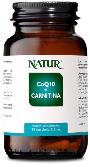 924974203-COQ10+CARNITINA 30CPS NATUR