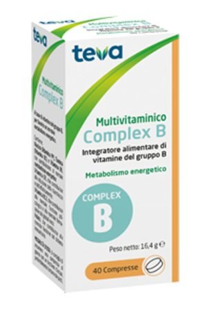 927272993-MULTIVITAMINICO COMP B 40CPR TEV