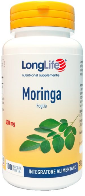 951193301-LONGLIFE MORINGA 400MG 100CPS