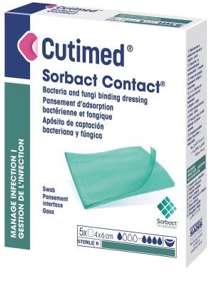951216252-CUTIMED SORBACT CONT 4X6CM 5PZ